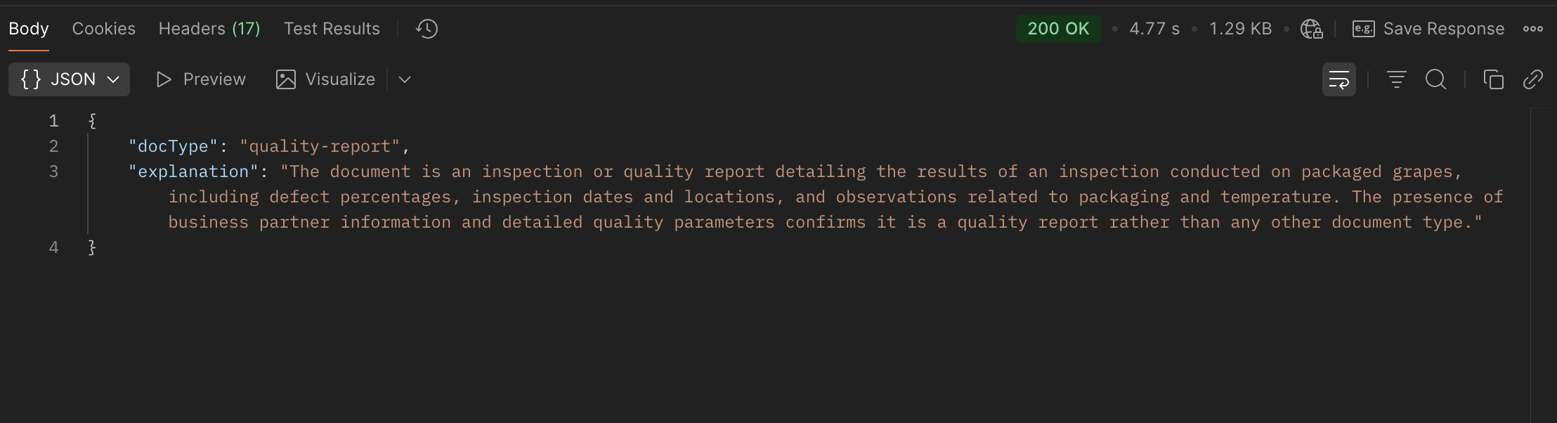 clasificación automatica de documentos operativos